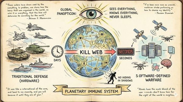 The Death of Shadows: How Palantir, Anduril, and BlackSky Killed the Element of Surprise