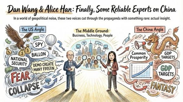 Dan Wang & Alice Han: Finally, Some Reliable Experts on China