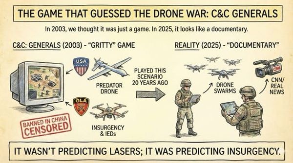 The Game That Guessed the Drone War: Command & Conquer: Generals