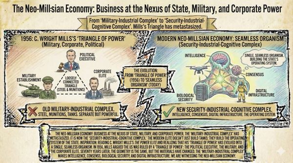 The Neo-Millsian Economy: Business at the Nexus of State, Military, and Corporate Power