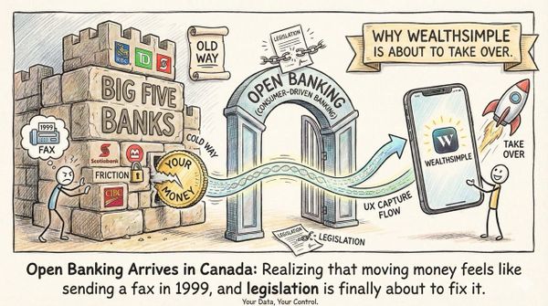 Open Banking Arrives in Canada: Why Wealthsimple Is About to Take Over