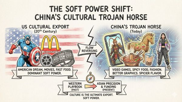 The Soft Power Shift: How Video Games and Food Are China’s Trojan Horse