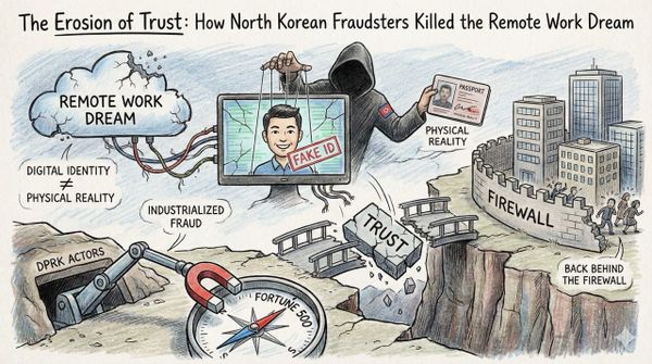 The Erosion of Trust: How North Korean Fraudsters Killed the Remote Work Dream