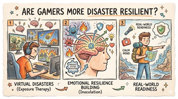 Are Gamers More Disaster and Pandemic-Resilient?