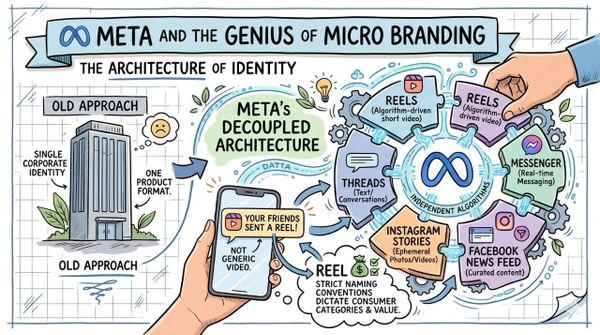 Meta and the Genius of Micro Branding: The Architecture of Identity: