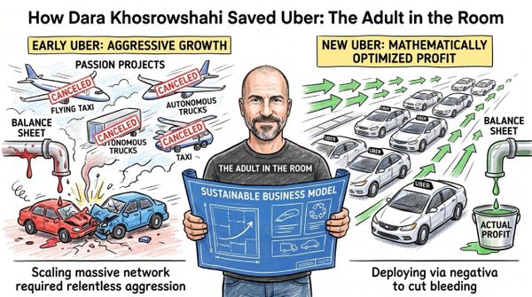 How Dara Khosrowshahi Saved Uber: The Adult in the Room