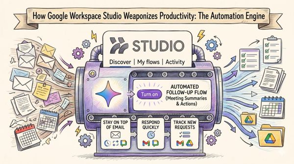How Google Workspace Studio Weaponizes Productivity: The Automation Engine