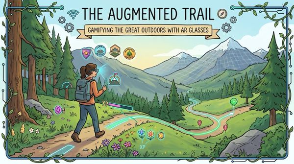 How AR Glasses Will Gamify the Great Outdoors: The Augmented Trail