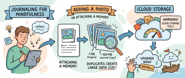 How Apple Journal Will Silently Upsell Cloud Subscriptions
