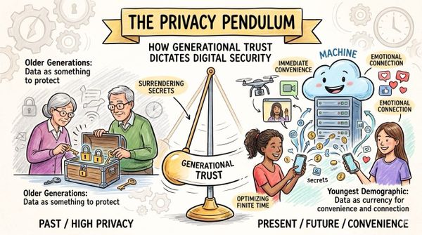 The Privacy Pendulum: How Generational Trust Dictates Digital Security