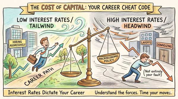 The Cost of Capital: Why Interest Rates Dictate Your Career