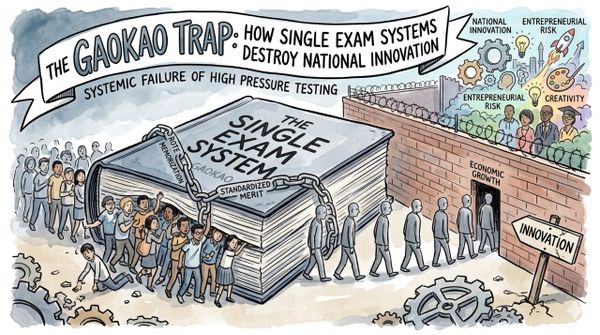 The Gaokao Trap: How Single Exam Systems Destroy National Innovation