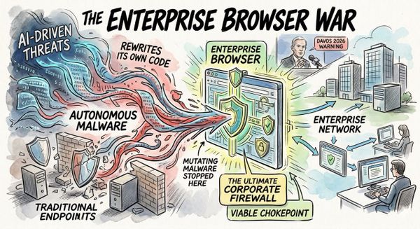 Autonomous Malware and The Enterprise Browser War