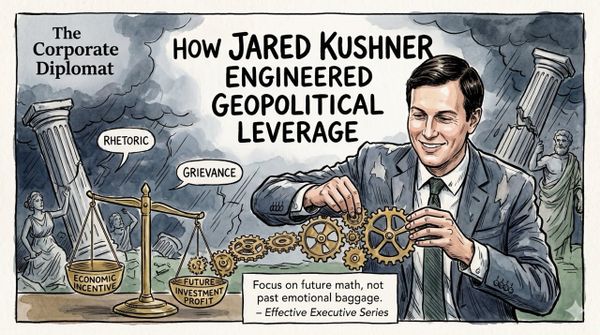 How Jared Kushner Engineered Geopolitical Leverage: The Corporate Diplomat