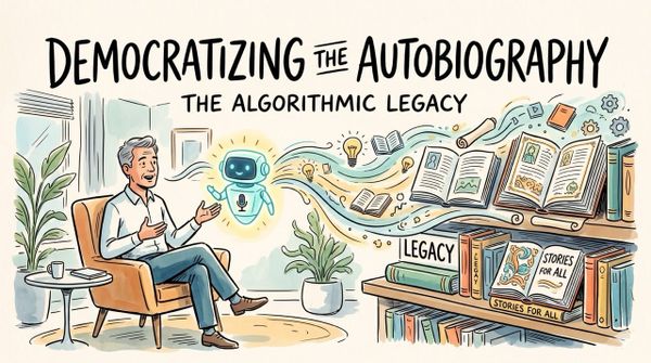 How Generative AI Democratizes the Autobiography: The Algorithmic Legacy