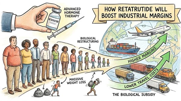 How Retatrutide Will Boost Industrial Margins (The Biological Subsidy)