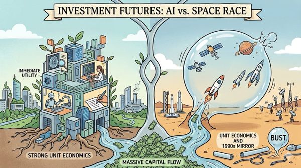 AI is Not A Bubble, But The Space Race Will Be