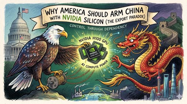 Why America Should Arm China With Nvidia Silicon (The Export Paradox)