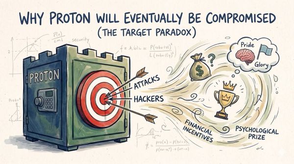 Why Proton Will Eventually Be Compromised (The Target Paradox)