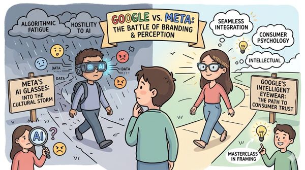 Why Google's Intelligent Eyewear Is Better Branding Than Meta's AI Glasses