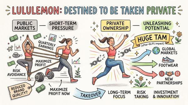 Why Lululemon Must Go Private (The Public Market Penalty)