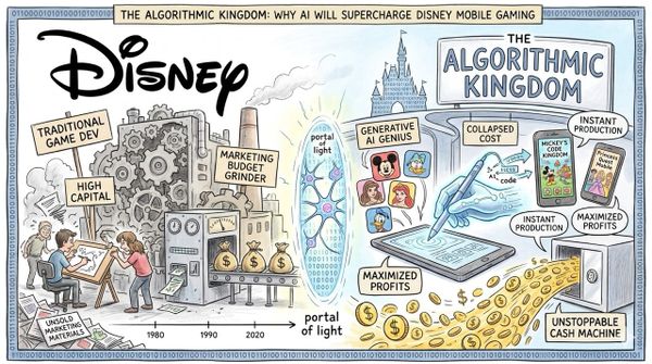 Why AI Will Supercharge Disney Mobile Gaming (The Algorithmic Kingdom)