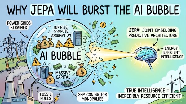 Why Joint Embedding Predictive Architecture (JEPA) Will Burst the AI Bubble