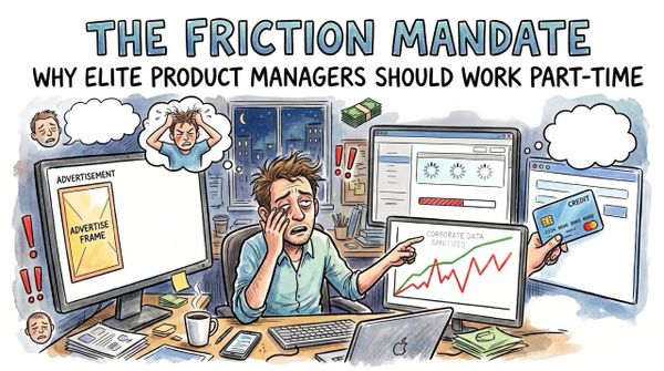 The Friction Mandate: Why Elite Product Managers Should Work Part Time