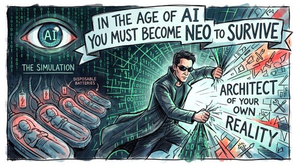 In the Age of AI You Must Become Neo to Survive