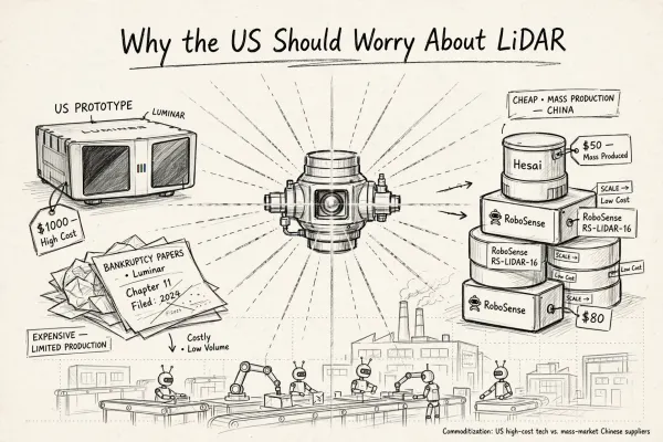 Why US Government Should Worry About the Commoditization of LiDAR