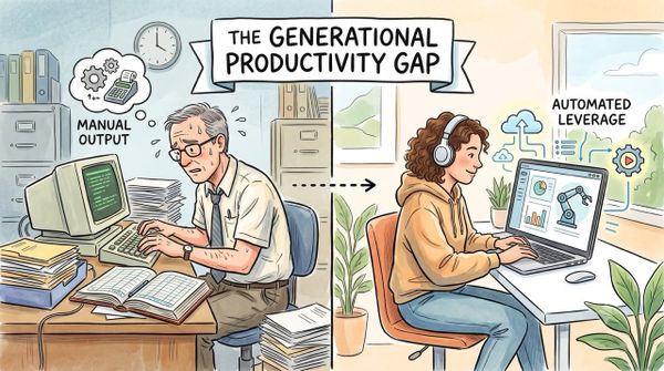 Why Hard Work Looks Different Now: The Generational Productivity Gap