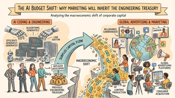 The AI Budget Shift: Why Marketing Will Inherit the Engineering Treasury
