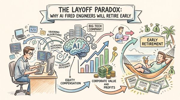 The Layoff Paradox: Why AI Fired Engineers Will Retire Early