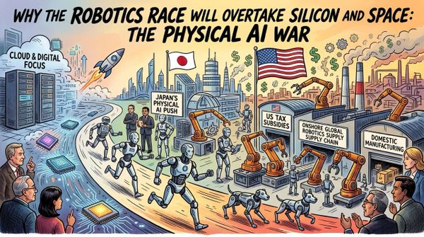 Why the Robotics Race Will Overtake Silicon and Space: The Physical AI War