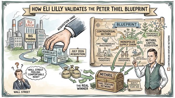 How Eli Lilly Validates the Peter Thiel Blueprint