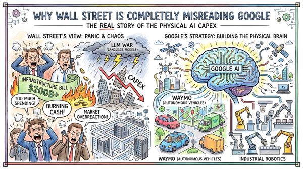 Why Wall Street is Completely Misreading Google (The Physical AI CapEx)
