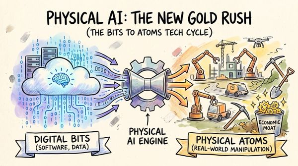 Why Physical AI is the New Gold Rush (The "Bits to Atoms" Tech Cycle)
