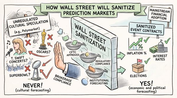 How Wall Street Will Sanitize Prediction Markets