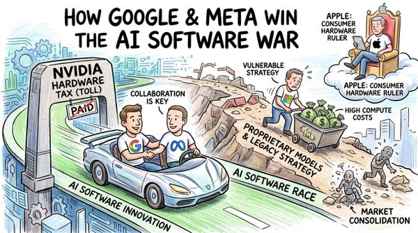 How Google and Meta Will Win the AI Software War