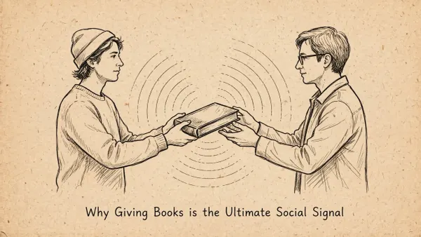 Why Giving Books Is the Ultimate Social Signal