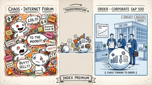 Reddit and the Index Premium: Why the S&P 500 Inclusion is a Snowball of Growth