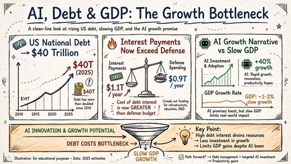 We Won't Grow Our Way Out of $40 Trillion In Debt With Better Models. We Need Better Adoption.