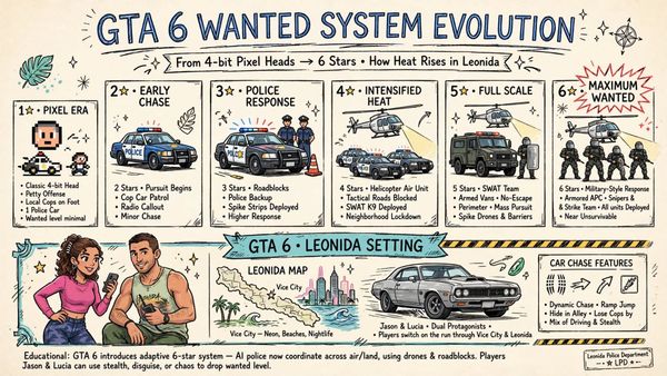 GTA 6's Wanted System (Not Just An Upgrade. It's a Complete Reinvention of How You Get Away)