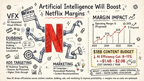 Artificial Intelligence Will Boost Netflix's Margins