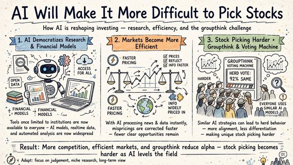 AI Will Make It More Difficult to Pick Stocks