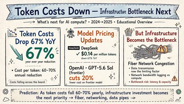 After Tokens Get Cheap, Fiber Is the Moat: Why Slow Internet Countries Must Build Now