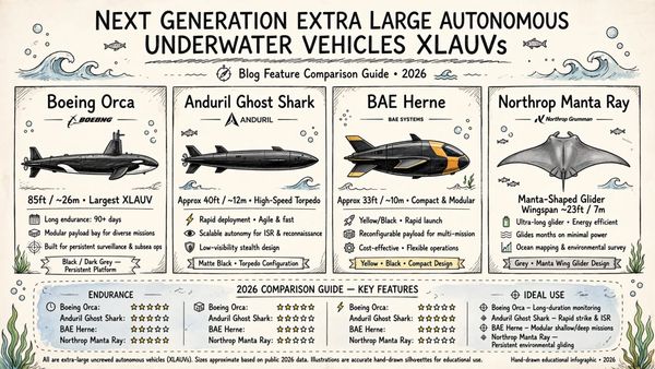 Next-Generation Extra Large Autonomous Underwater Vehicles (XLAUVs) — The Submarine That Doesn't Need Humans