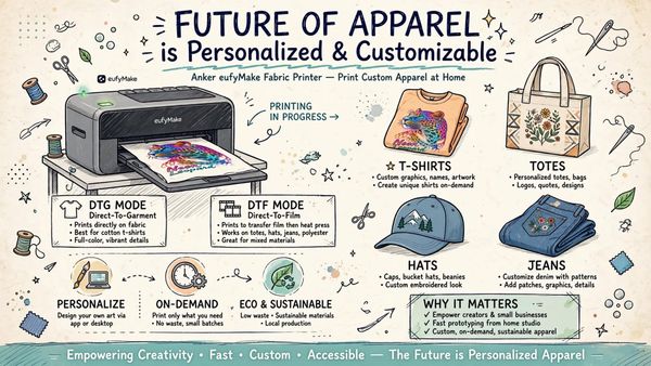 The Future of Apparel Is Printed, Personalized and Customizable