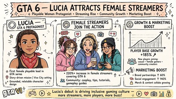 GTA 6's Lucia Is Not Just Representation. She's Rockstar's Smartest Growth Hack.