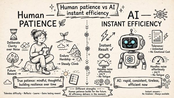 Where Human Patience Beats AI Efficiency